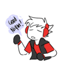 guy with headphone（個別スタンプ：21）