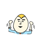 動く！たまご父さん（個別スタンプ：3）