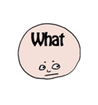 英単語 フェイス（個別スタンプ：5）