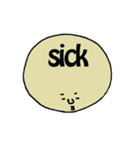 英単語 フェイス（個別スタンプ：31）