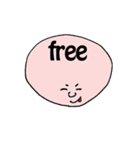英単語 フェイス（個別スタンプ：40）