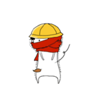 Little Yellow Hat PP zyan（個別スタンプ：1）