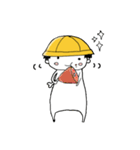 Little Yellow Hat PP zyan（個別スタンプ：4）