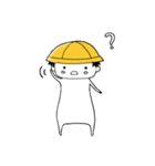 Little Yellow Hat PP zyan（個別スタンプ：6）
