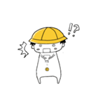 Little Yellow Hat PP zyan（個別スタンプ：10）