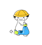 Little Yellow Hat PP zyan（個別スタンプ：12）