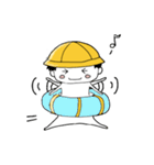 Little Yellow Hat PP zyan（個別スタンプ：14）