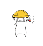 Little Yellow Hat PP zyan（個別スタンプ：21）