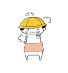 Little Yellow Hat PP zyan（個別スタンプ：23）