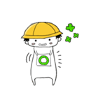 Little Yellow Hat PP zyan（個別スタンプ：34）