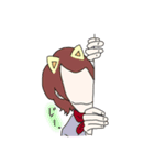 猫人間…（個別スタンプ：1）