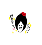 中分けハッちゃん山へ行く（個別スタンプ：30）