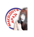 GADIS GW (my GF)（個別スタンプ：10）