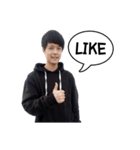 Sticker Line Back（個別スタンプ：12）