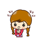 Little Pigtail Girl（個別スタンプ：20）