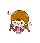 Little Pigtail Girl（個別スタンプ：29）