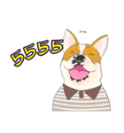Moowhan Bulldog（個別スタンプ：27）