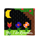 THE LIFE OF A CALFLOWER (mosaic memory)（個別スタンプ：6）