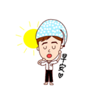 Johnny ＆ Jenny diary - Johnny（個別スタンプ：1）