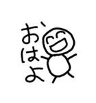 手書き絵文字風（個別スタンプ：1）
