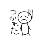 手書き絵文字風（個別スタンプ：7）
