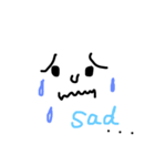 手書き顔スタンプ（個別スタンプ：2）