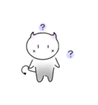 白玉悪魔くん（個別スタンプ：5）