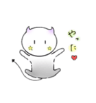白玉悪魔くん（個別スタンプ：8）