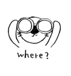 鉛筆猫 / 5W3H（個別スタンプ：4）