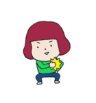 ささやかにこんにちは（個別スタンプ：4）