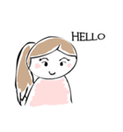 Poppy moody girl（個別スタンプ：1）