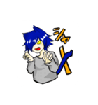 きゃっとくん（個別スタンプ：7）