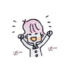 Pink Cotton Candy Boy（個別スタンプ：2）