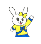 ラビうさ（個別スタンプ：16）