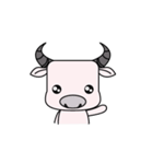 mini white buffalo（個別スタンプ：1）