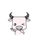 mini white buffalo（個別スタンプ：3）