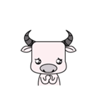 mini white buffalo（個別スタンプ：4）