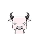 mini white buffalo（個別スタンプ：8）