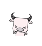 mini white buffalo（個別スタンプ：15）