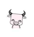 mini white buffalo（個別スタンプ：38）