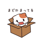 まどか専用 名前スタンプ【貝ねこ】（個別スタンプ：22）