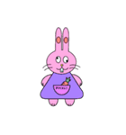 rabbit  of  Kumi（個別スタンプ：6）