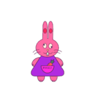 rabbit  of  Kumi（個別スタンプ：7）
