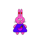 rabbit  of  Kumi（個別スタンプ：8）