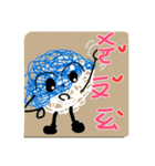 スクールシリーズヘアボール（個別スタンプ：16）