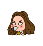 Temtem the moody girl（個別スタンプ：4）