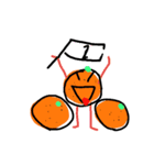 quote orange（個別スタンプ：5）
