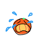 quote orange（個別スタンプ：7）