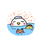 とりの阿部さんスタンプ（個別スタンプ：6）