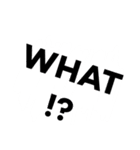 no reason！（個別スタンプ：4）